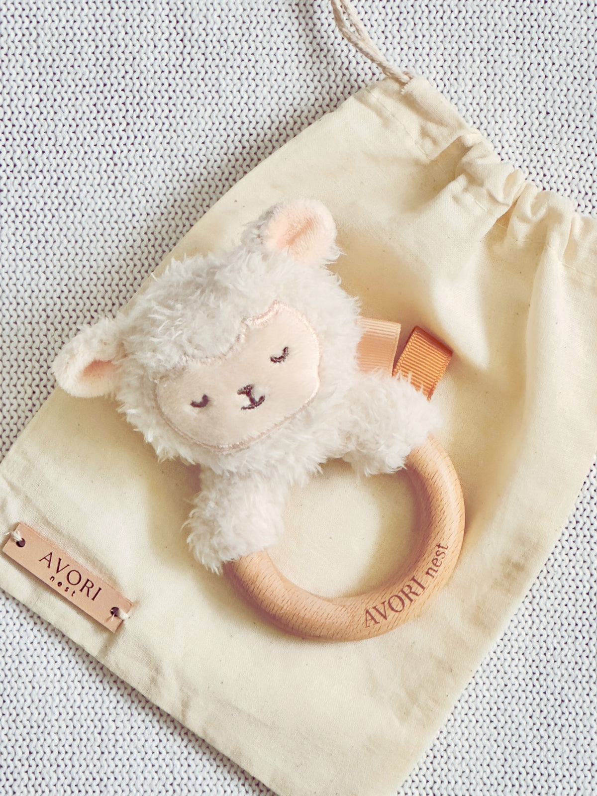 Sleepy Lamb Rattle