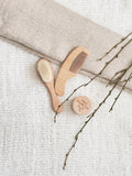 Wooden Baby Hair Brush Set