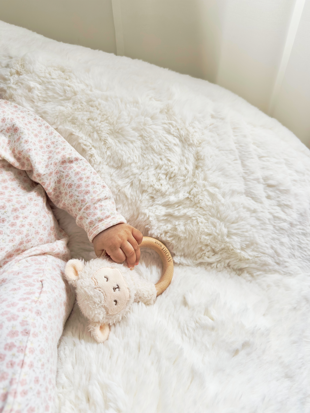 Sleepy Lamb Rattle