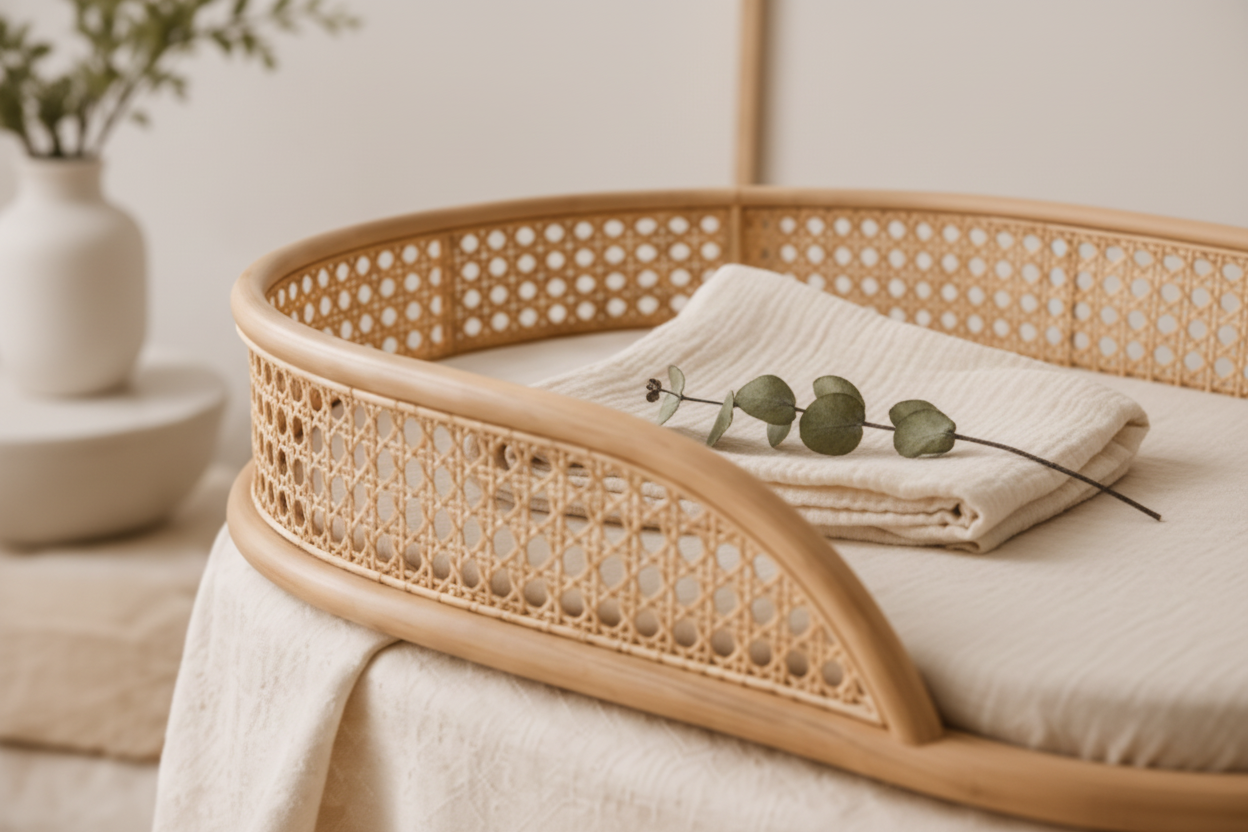 Close-up basket detail